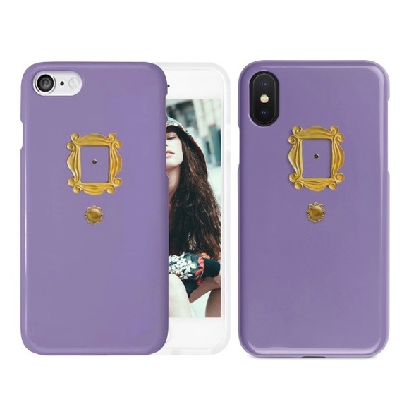 Friends TV Show Purple Door Peephole Phone Case - Picture 2 of 7